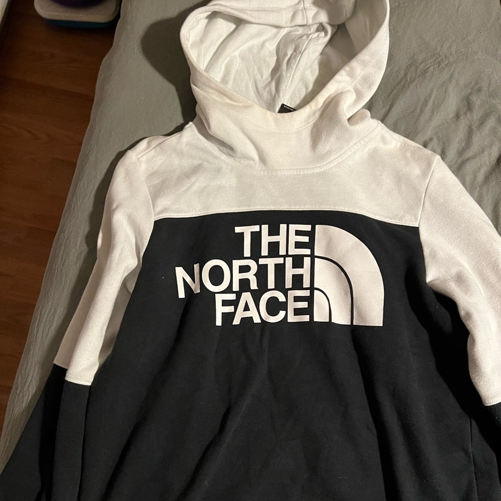 The North Face hoodie.